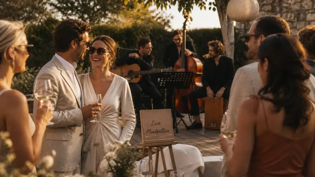 Groupe de musique Montpellier en live pour mariage ou cocktail