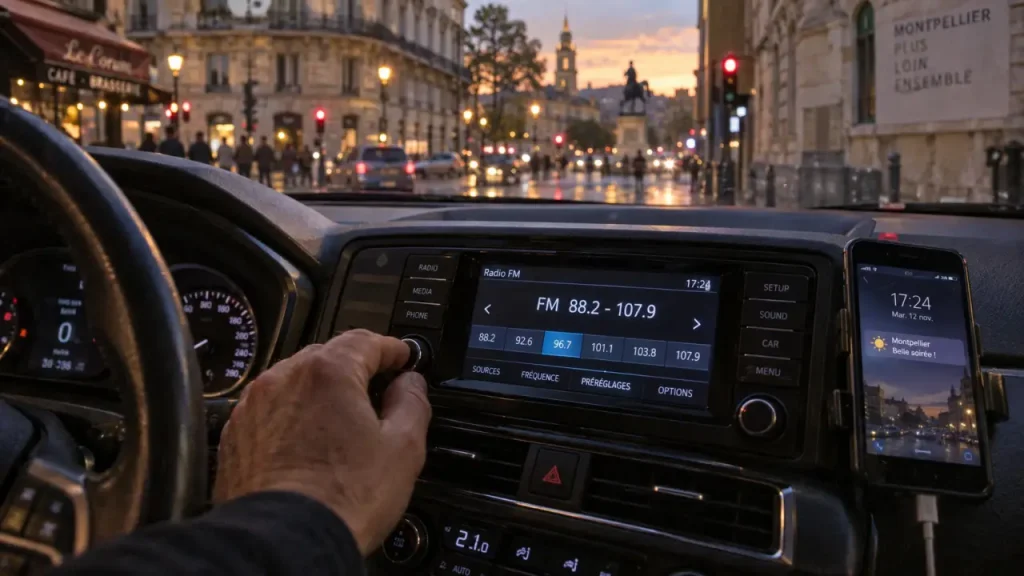 Fréquences radios à Montpellier : le bon réglage pour trouver une station locale