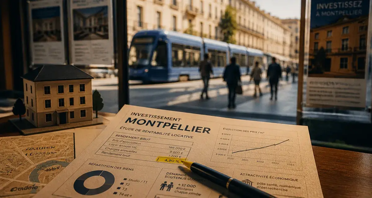 Investissement locatif Montpellier : rendements et quartiers porteurs