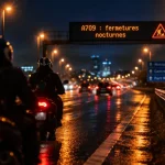 A709 : fermetures nocturnes à Montpellier du 24 au 27 août