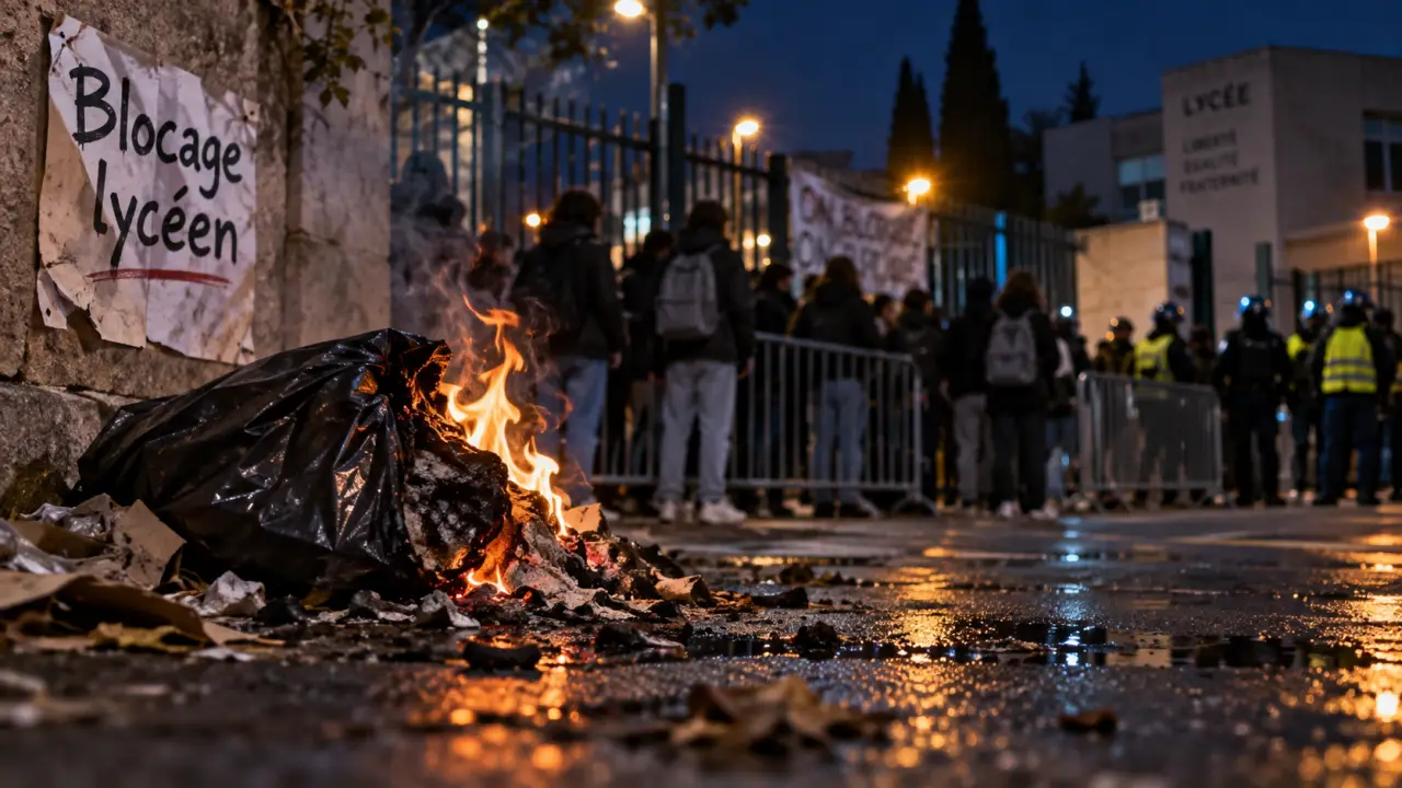 Blocages de lycées : 25 interpellations après des incidents à Montpellier