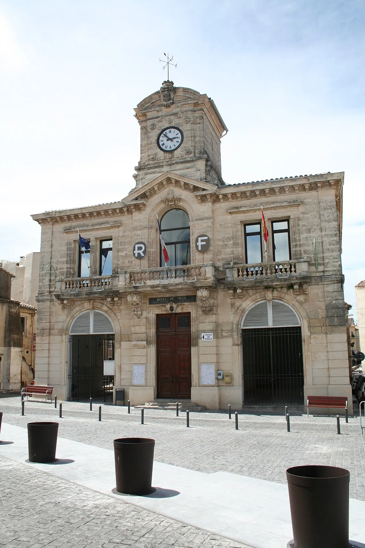 L’hôtel de ville de Cournonterral