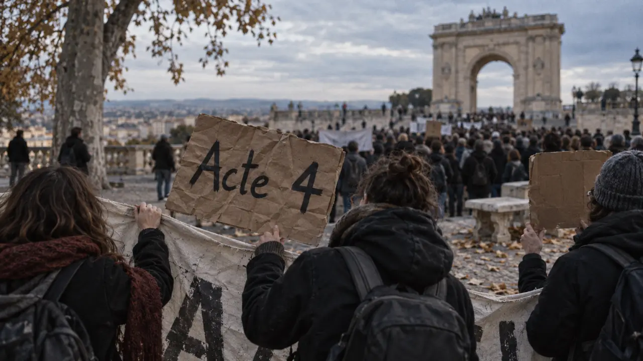 À Montpellier, une manifestation lycéenne et étudiante prévue au Peyrou ce jeudi