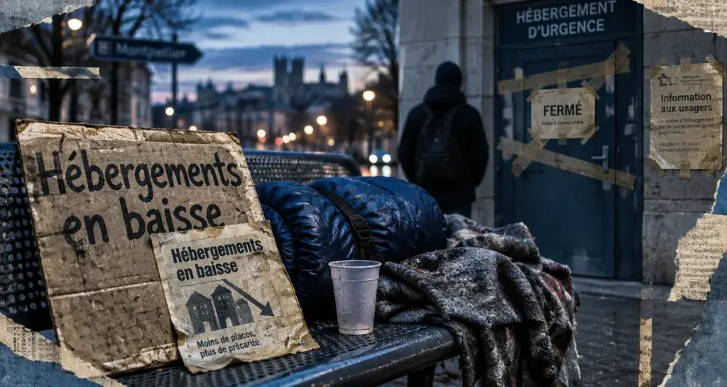 À Montpellier, les associations alertent sur la baisse des places d’hébergement