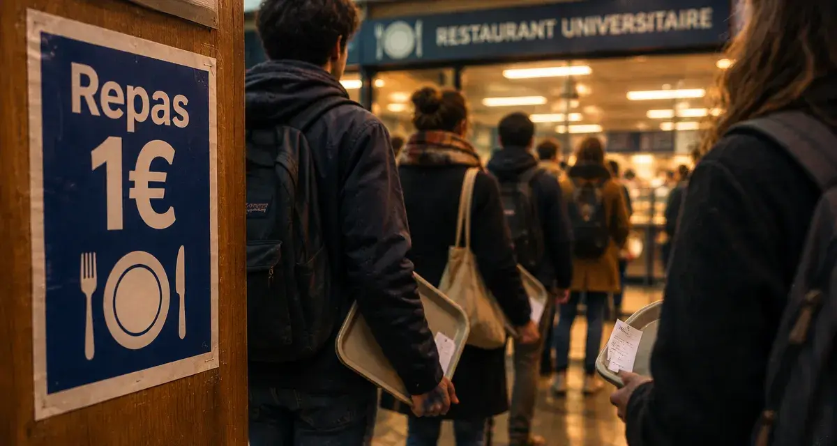 À Montpellier, l’attente s’allonge pour les repas Crous à 1 €