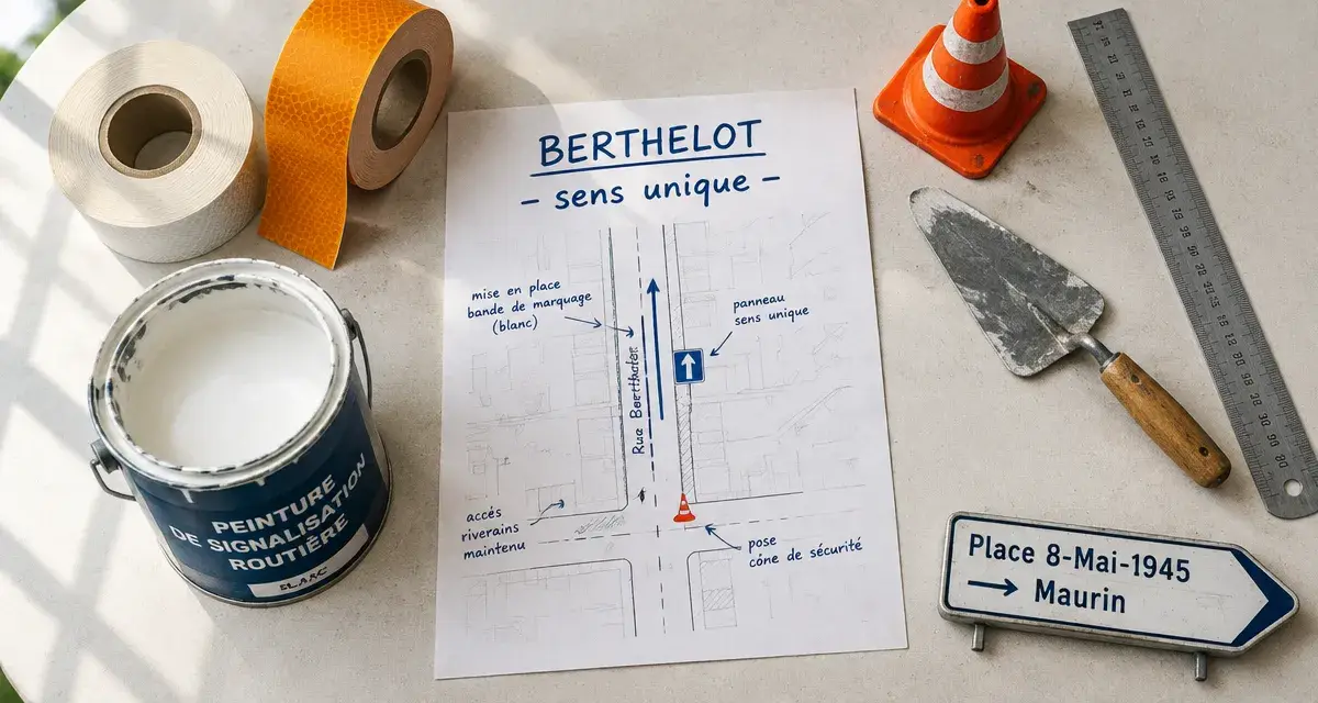 Montpellier : le boulevard Berthelot à sens unique à partir du 30 octobre