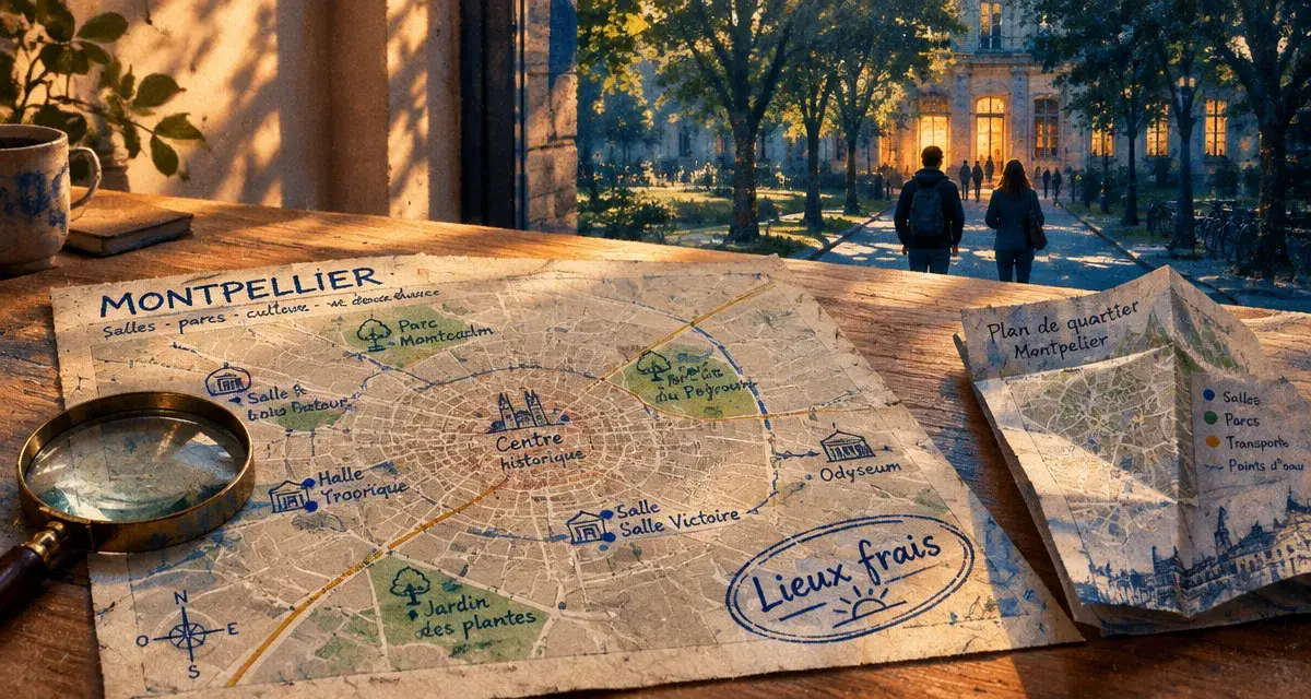 Montpellier prépare une carte des lieux frais en cas de canicule