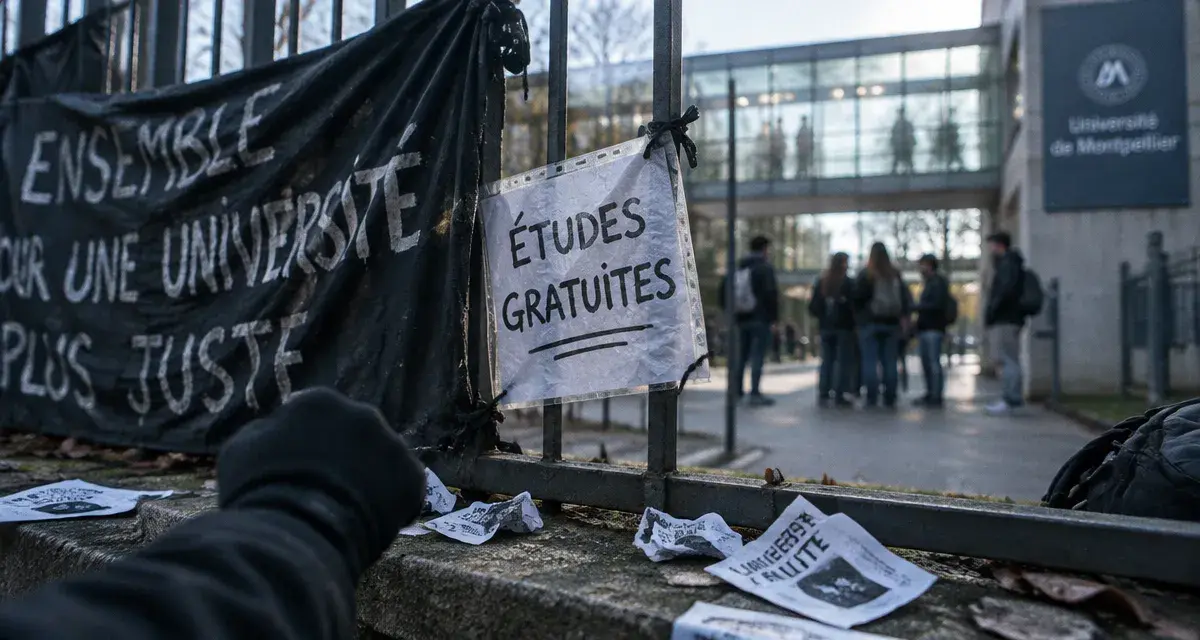 À Montpellier, trois facultés bloquées lundi, les cours reprennent en économie