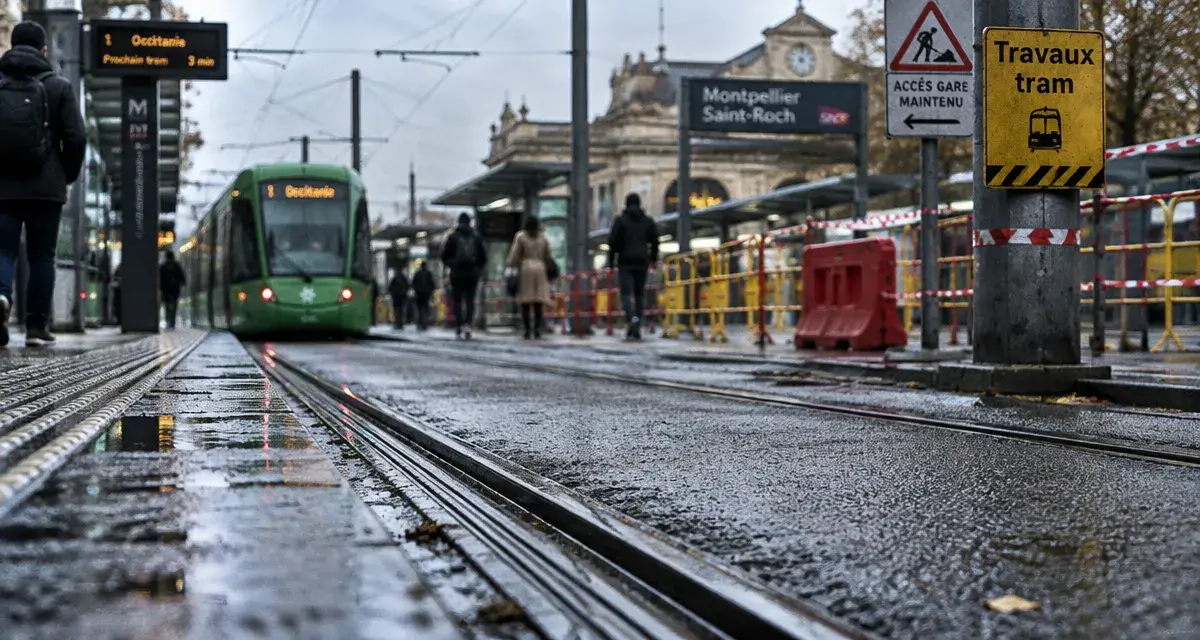 Tramway à Montpellier : perturbations sur les lignes 1, 3 et 4 dès samedi