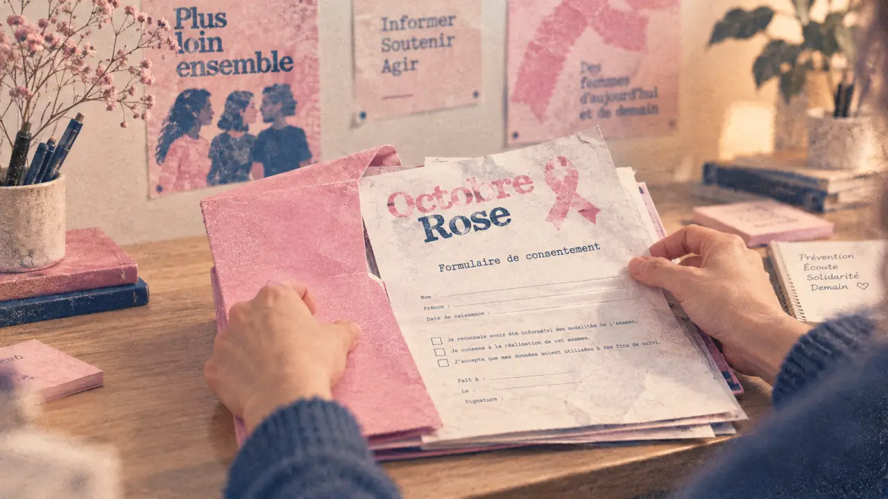 Octobre Rose : les modalités de dépistage ne figurent pas dans le contenu fourni